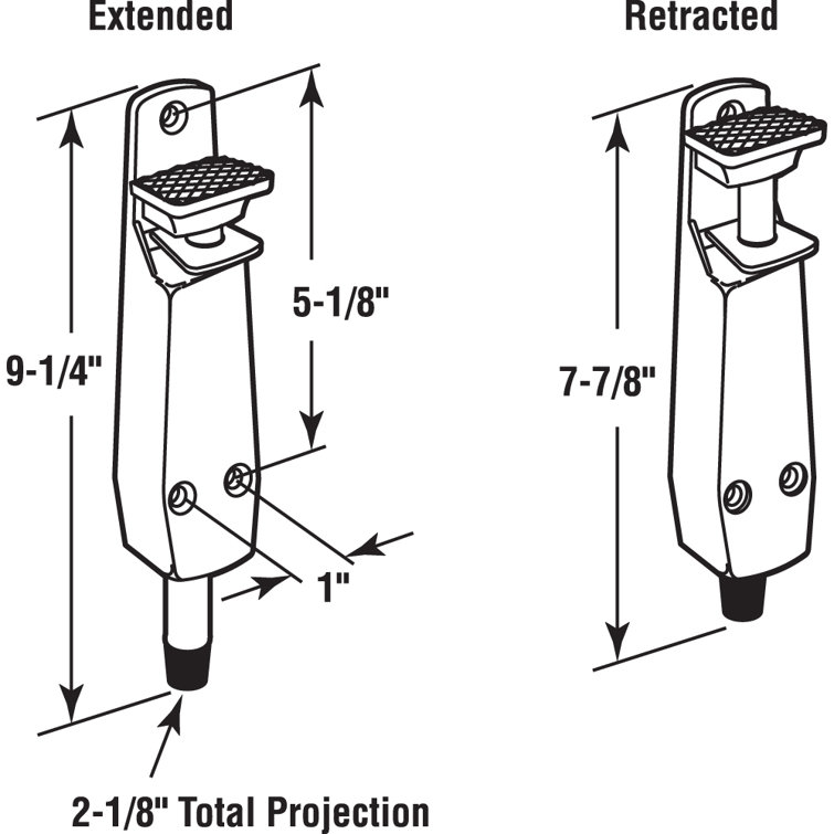PrimeLine StepOn Diecast Door Stop Wayfair